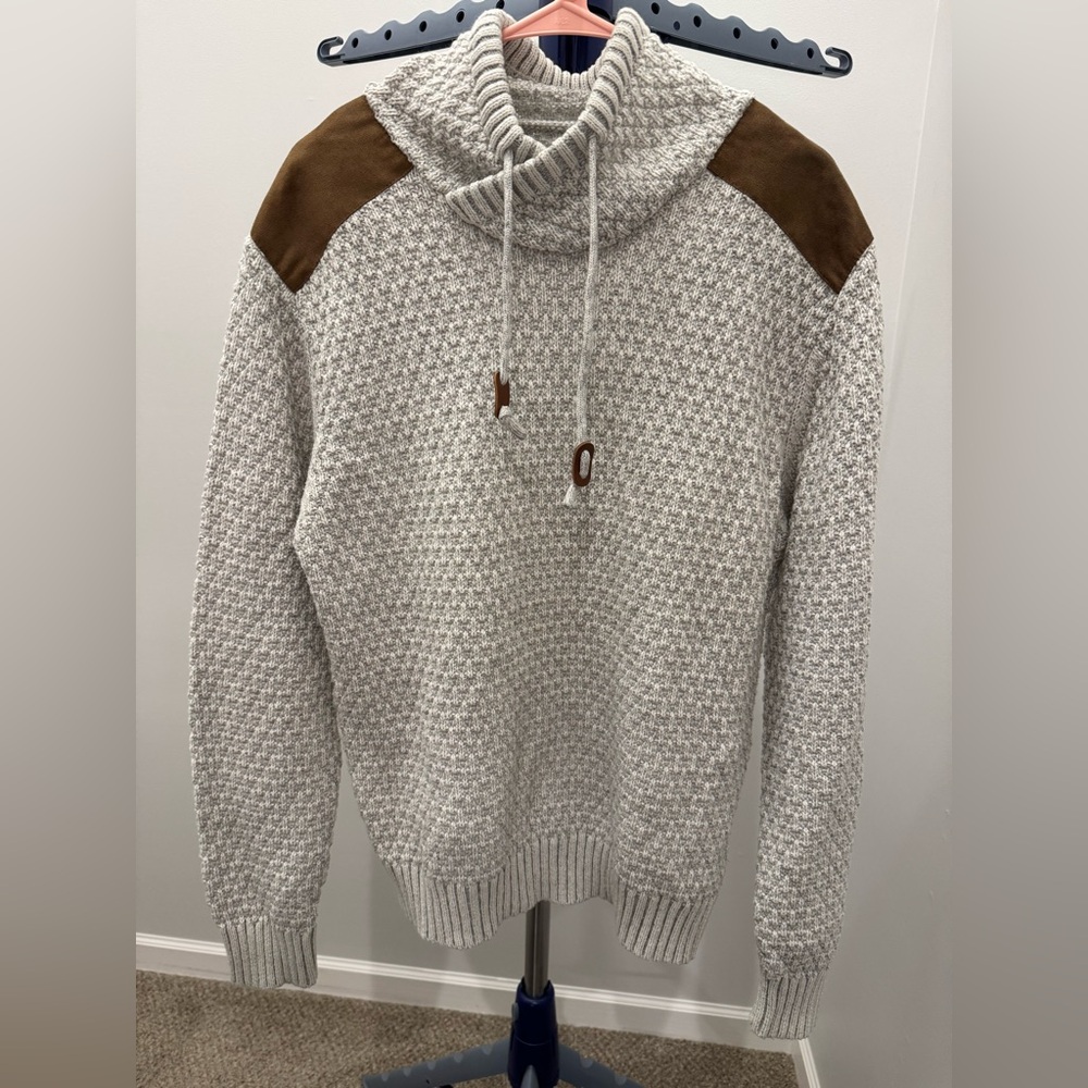 XRAY Jeans brand pullover sweater Size L gray/tan